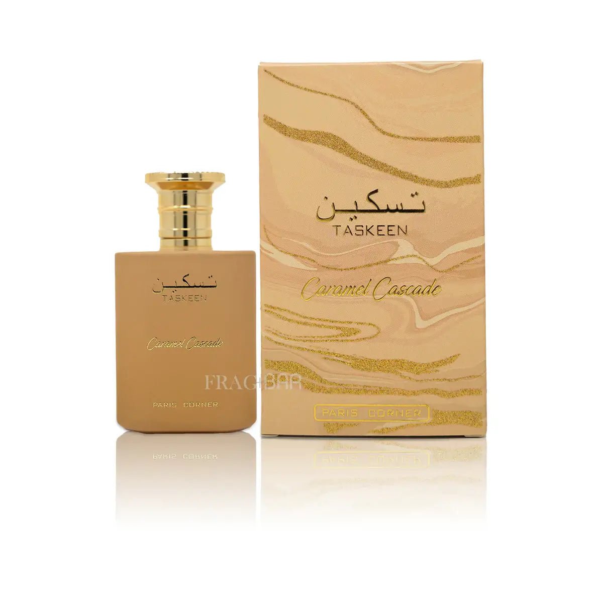 Taskeen Caramel Cascade EDP 100ml - Tega Scents